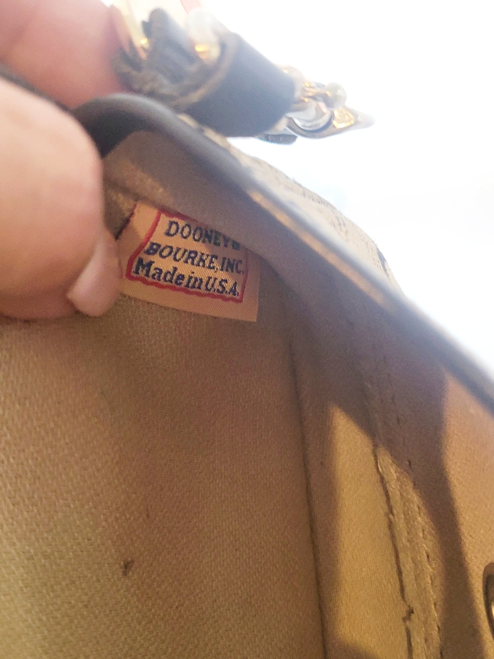 Dooney & Bourke Vintage Made In USA - Picture 5 of 6
